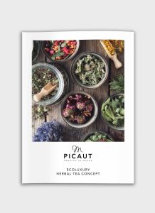 M Picaut – Broschyr Herbal Tea Concept